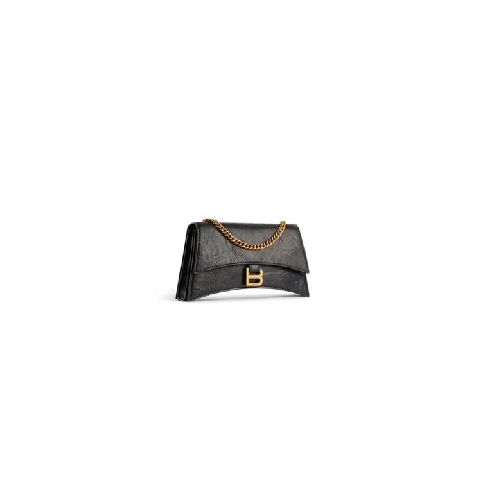 Women Chain Bags Balenciaga Crush Xs Chain Bag In Black