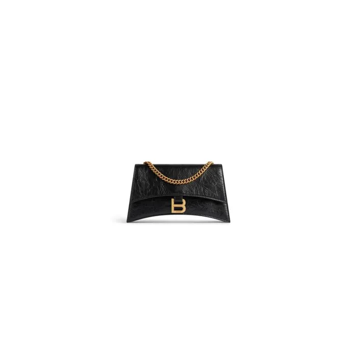 Women Chain Bags Balenciaga Crush Xs Chain Bag In Black