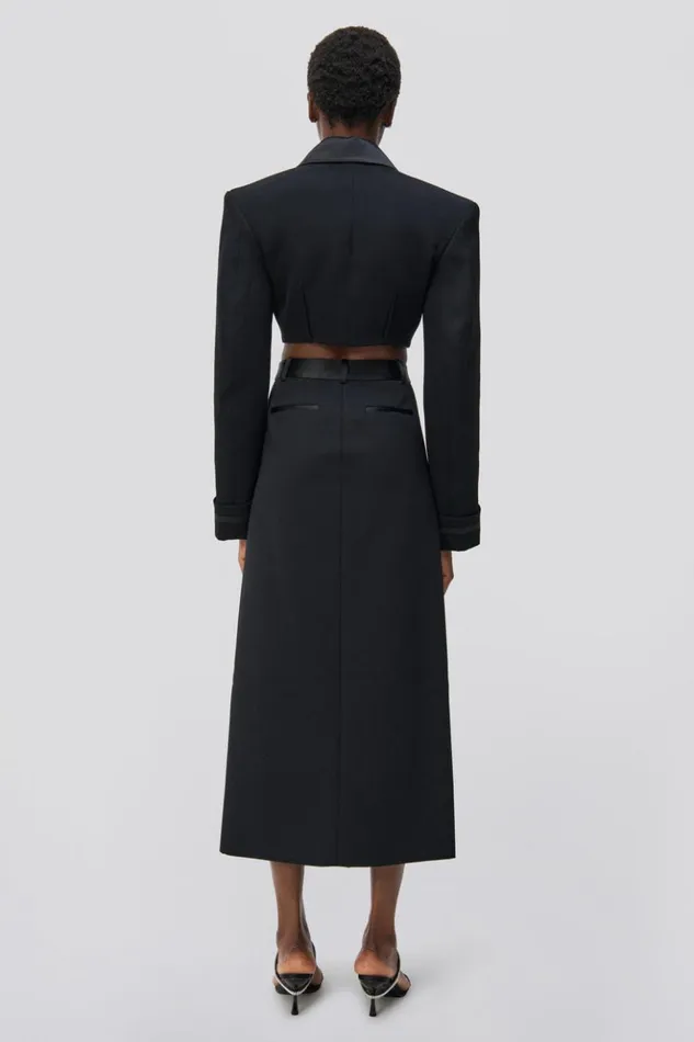 Women Clare Blazer Black Jonathan Simkhai Jackets and Coats