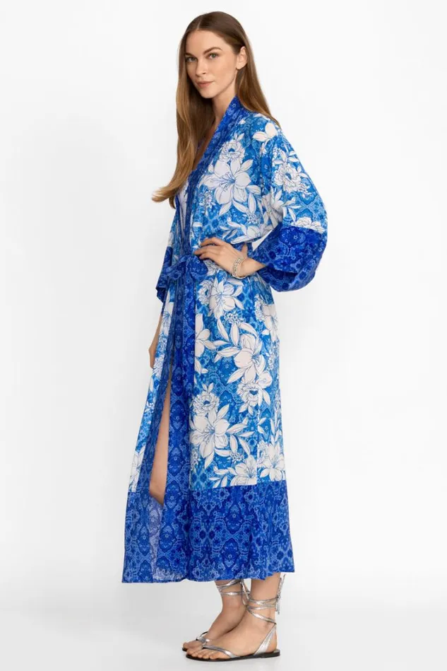 Women CLIO MIX KIMONO ROBE Clio Johnny Was Swim and Resort Women CLIO MIX KIMONO ROBE Clio Johnny Was Swim and Resort