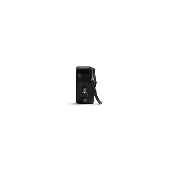 Women Clutches and Pouches Balenciaga Le Cagole Heart Jewellery Box In Black