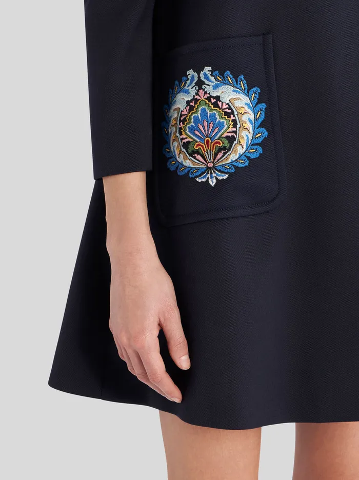 Women Coat With Puffed Sleeves Etro Coats And Outerwear
