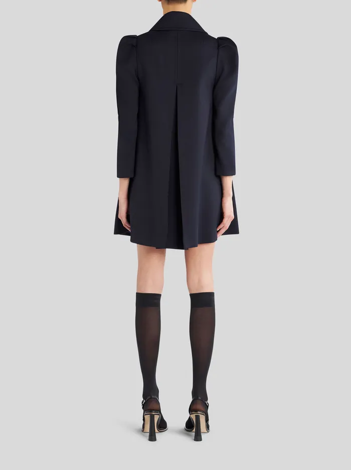 Women Coat With Puffed Sleeves Etro Coats And Outerwear