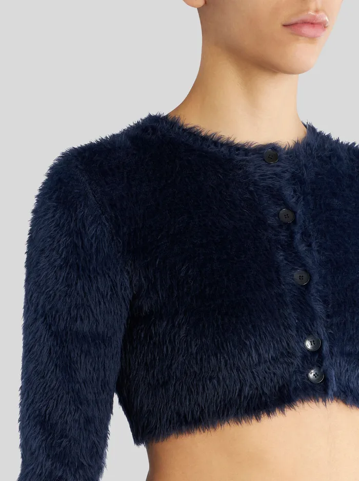 Women Cropped Cardigan Etro Knitwear