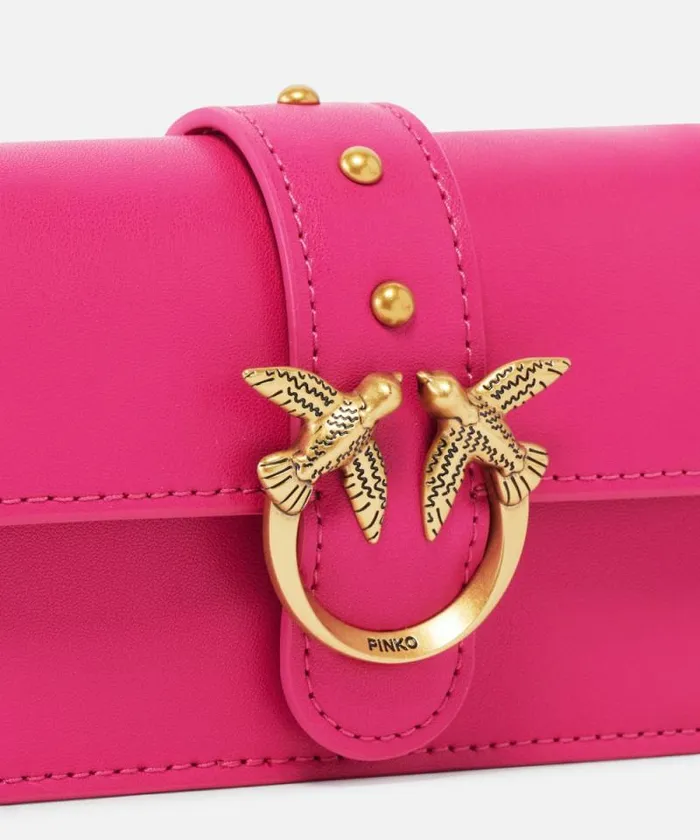 Women Crossbody Bags Pinko Micro Love Bag One Simply Pinko Pinkantique Gold Women Crossbody Bags Pinko Micro Love Bag One Simply Pinko Pinkantique Gold