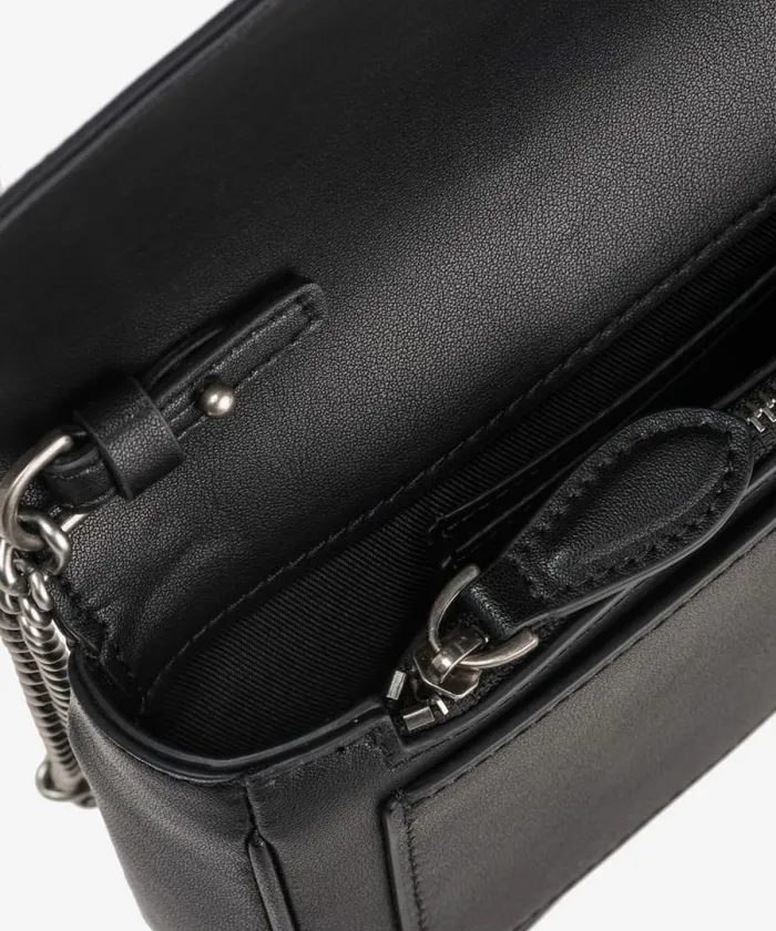 Women Crossbody Bags Pinko Pocket Love Bag One Simply Blackold Silver Women Crossbody Bags Pinko Pocket Love Bag One Simply Blackold Silver