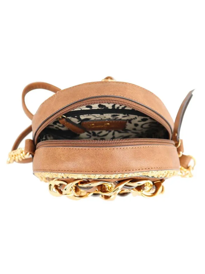 Women Crossbody Jessica Simpson Maison Circle Crossbody In Straw Natural