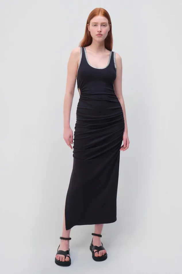 Women Darian Dress Black Jonathan Simkhai Dresses and Jumpsuits