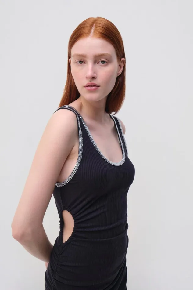 Women Darian Dress Black Jonathan Simkhai Dresses and Jumpsuits