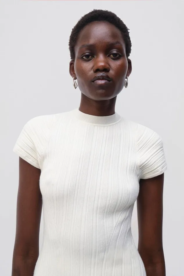 Women Demitria Dress Natural White Jonathan Simkhai Dresses and Jumpsuits