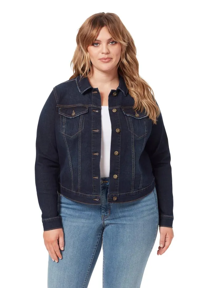 Women Denim Jessica Simpson Pixie Jacket In Sevy