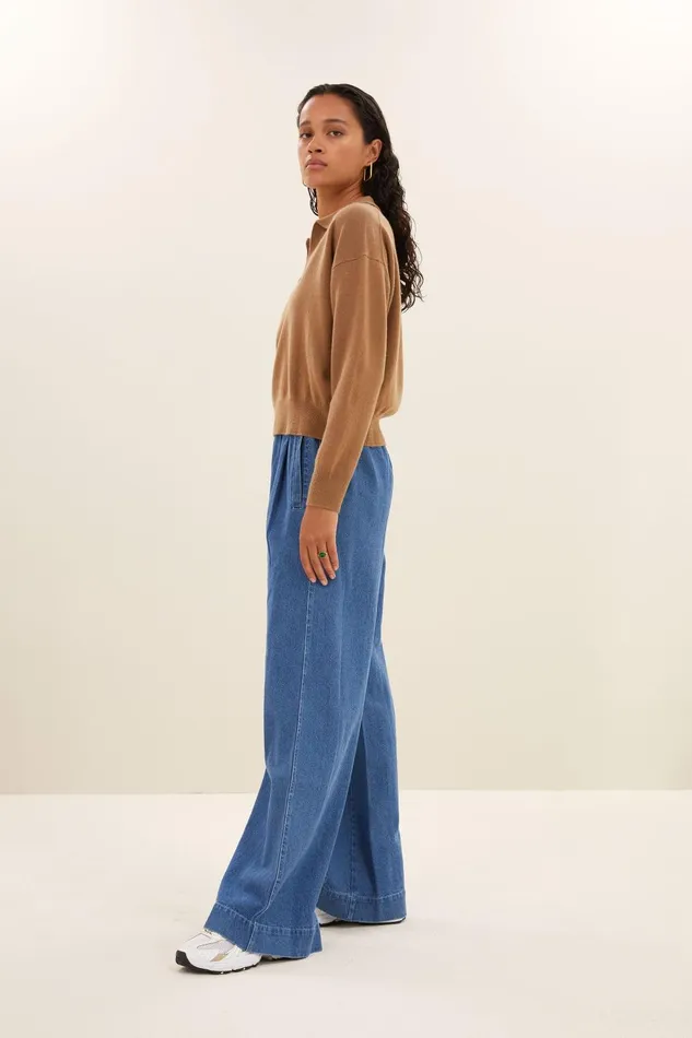 Women Dex Pullover Camel Bybar Pullovers