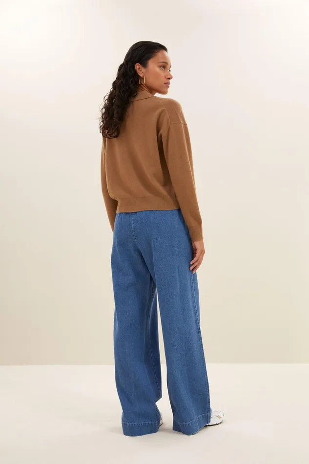 Women Dex Pullover Camel Bybar Pullovers