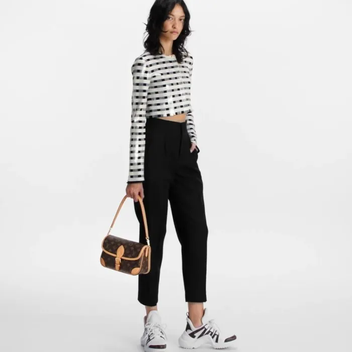 Women Diane Bag Louis Vuitton Louis Vuitton M45985 Diane Black 8211 Louis Vuitton Handbag Store