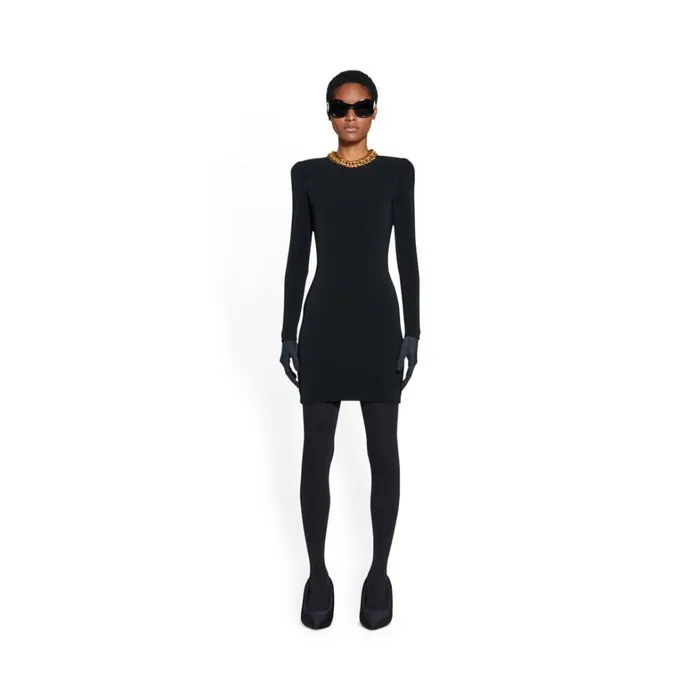 Women Dresses and Skirts Balenciaga Mini Dress In Black