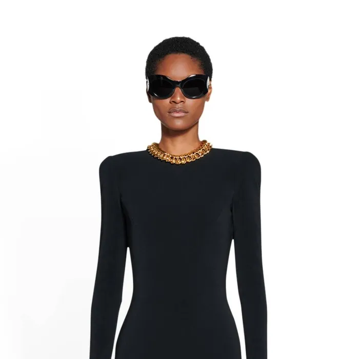Women Dresses and Skirts Balenciaga Mini Dress In Black