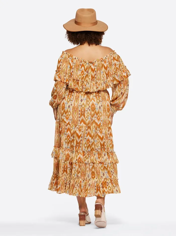 Women Dresses Jessica Simpson Merisa Dress In Ornate Western