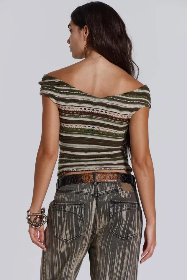 Women Drew Knit Top Jaded London Knitwear