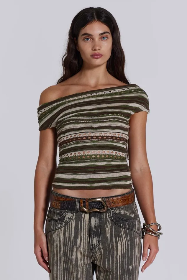 Women Drew Knit Top Jaded London Knitwear