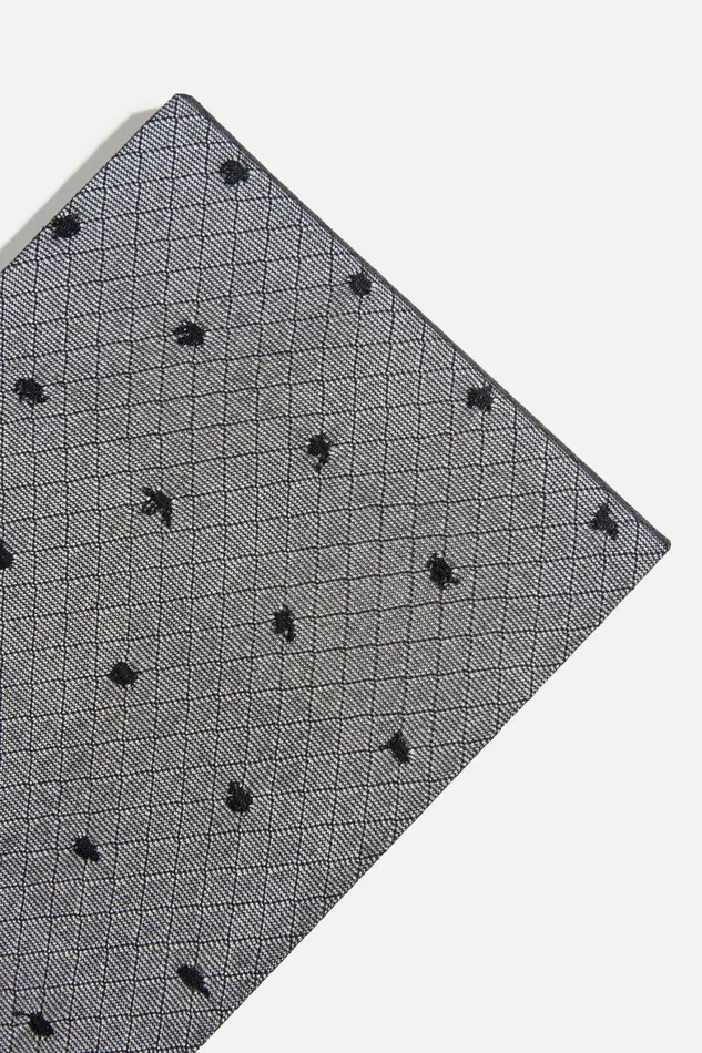 Women Dynamite Socks and Tights Sheer Dotted Fishnet Tights Black