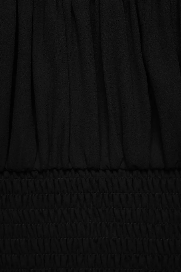 Women Dynamite Tops Delphine Smocked Top Black