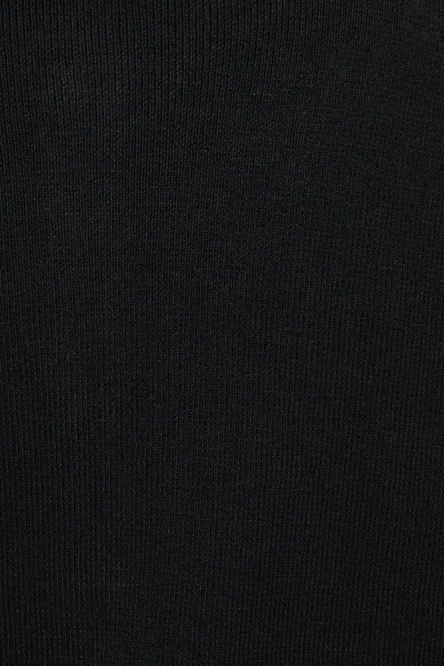 Women Dynamite Tops Rebecca Crewneck Cardigan Black