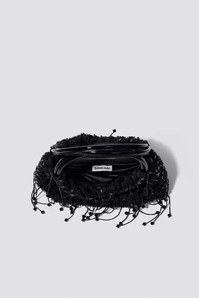 Women Ellerie Sequin Bag Black Jonathan Simkhai Handbags