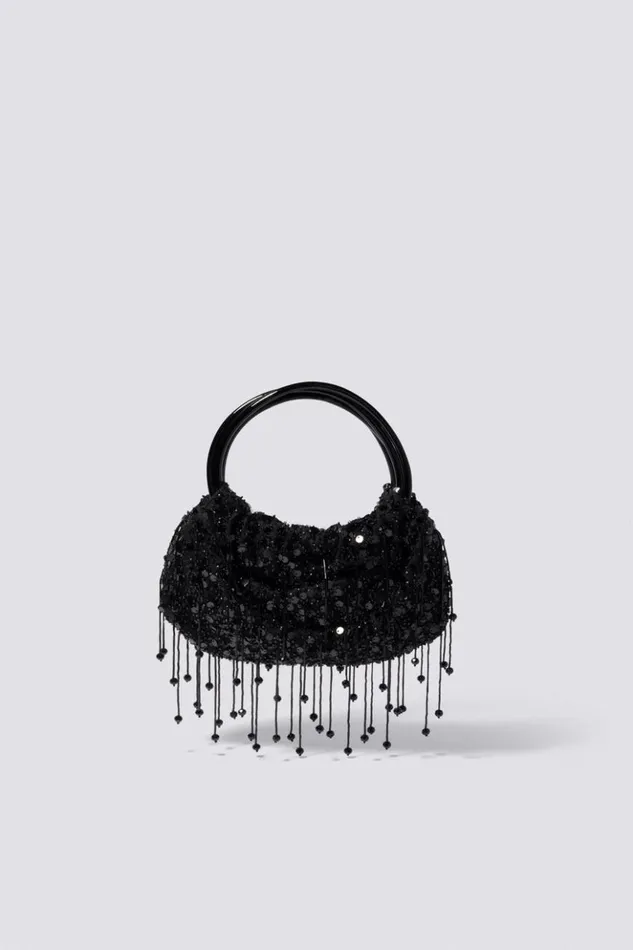 Women Ellerie Sequin Bag Black Jonathan Simkhai Handbags