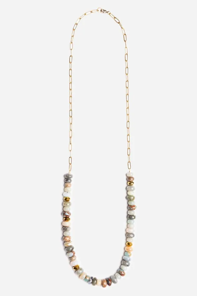 Women EMILIE SHAPIRO STONE NECKLACE Silver Johnny Was Jewelry Women EMILIE SHAPIRO STONE NECKLACE Silver Johnny Was Jewelry