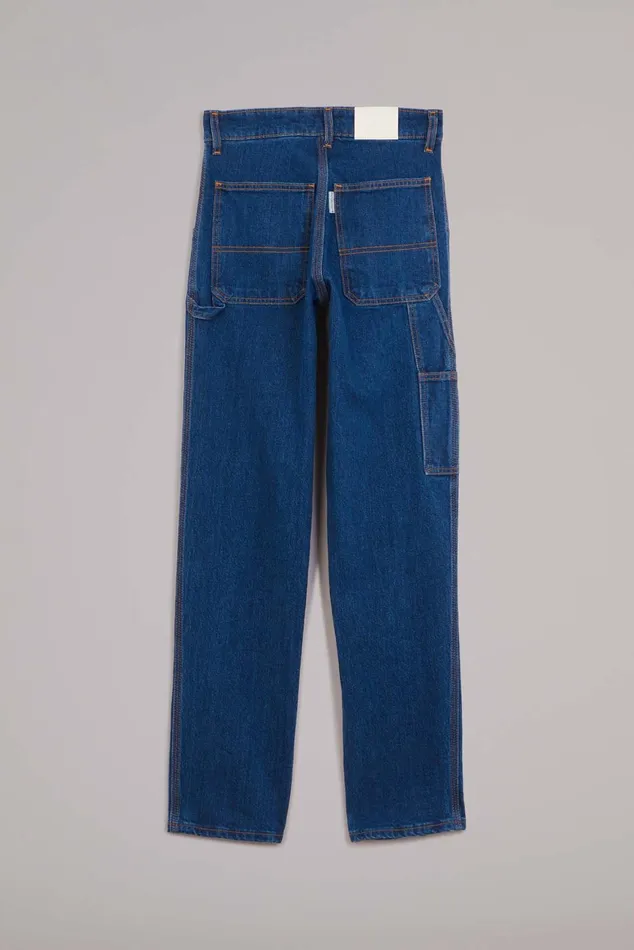 Women Fiorucci Jeans and Denim Flora Carpenter Jeans Mid Wash Women Fiorucci Jeans and Denim Flora Carpenter Jeans Mid Wash