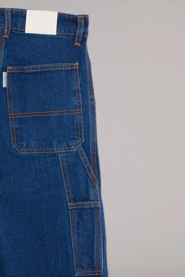 Women Fiorucci Jeans and Denim Flora Carpenter Jeans Mid Wash Women Fiorucci Jeans and Denim Flora Carpenter Jeans Mid Wash