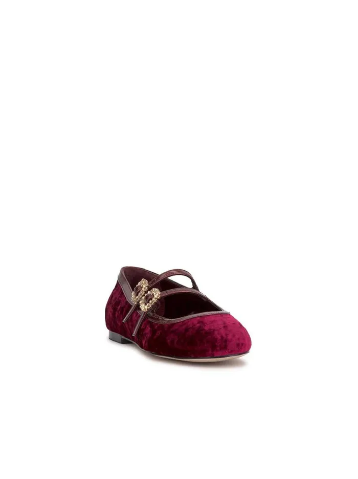 Women Flats Jessica Simpson Allista Buckle Ballet Flat In Oxblood