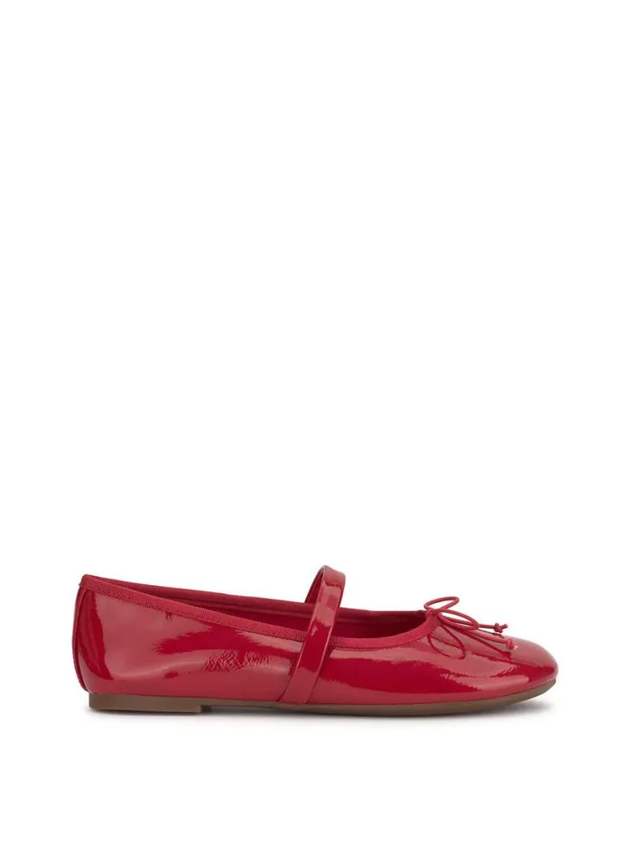 Women Flats Jessica Simpson Azalina Mary Jane Flat In Red Muse