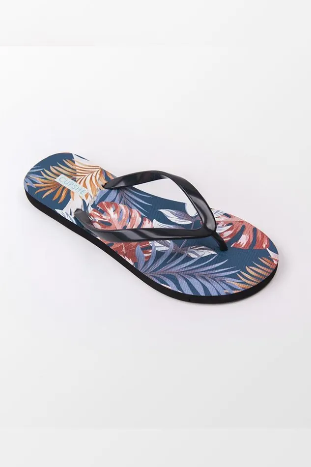 Women Flip Flops Cupshe Getaway Tropical Flip Flops Multicolor