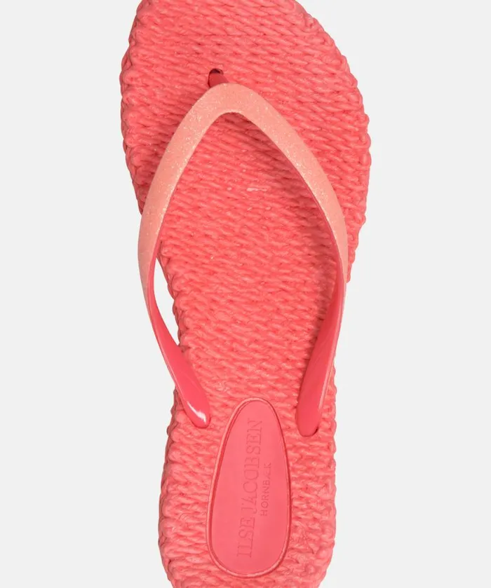 Women Flip Flops Ilse Jacobsen Flip Flop With Glitter 8211 Indian Red Women Flip Flops Ilse Jacobsen Flip Flop With Glitter 8211 Indian Red