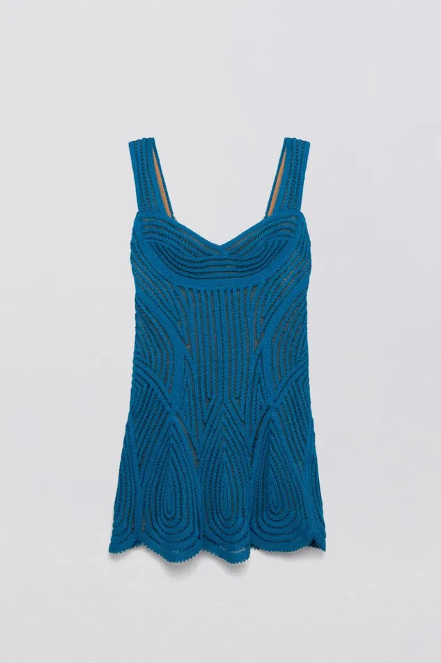 Women Georgeta Dress Phthalo Blue Jonathan Simkhai Dresses and Jumpsuits