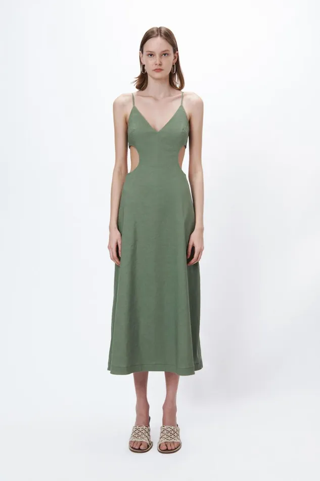 Women Giulia Dress Verde Jonathan Simkhai Dresses and Jumpsuits