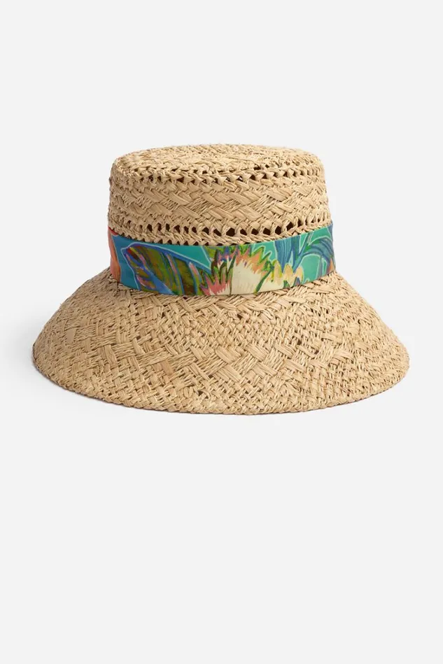 Women HELENA BUCKET HAT Natural Johnny Was Hats