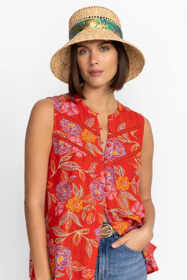 Women HELENA BUCKET HAT Natural Johnny Was Hats Women HELENA BUCKET HAT Natural Johnny Was Hats