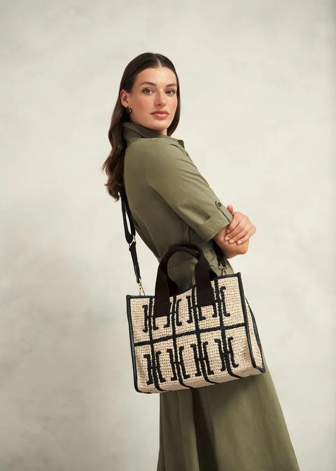 Women HOBBS Bags Clerkenwell Tote Bag Black Multi