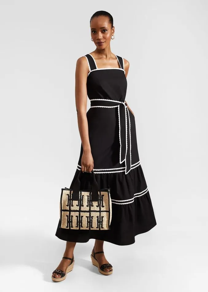 Women HOBBS Bags Clerkenwell Tote Bag Black Multi