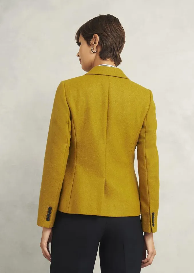 Women HOBBS Coats and Jackets Blake Wool Jacket Ochre