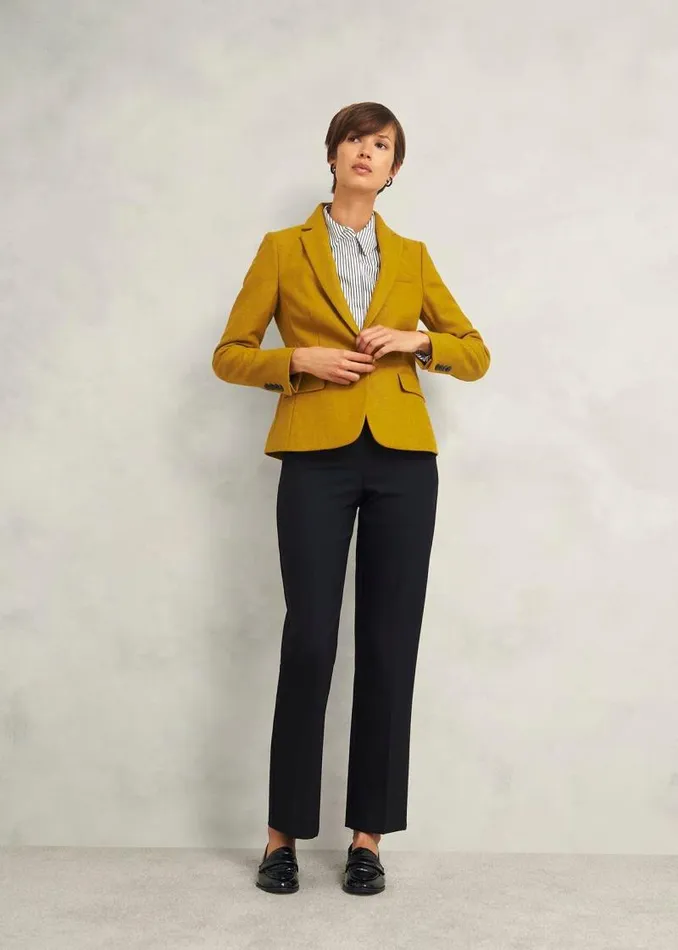 Women HOBBS Coats and Jackets Blake Wool Jacket Ochre