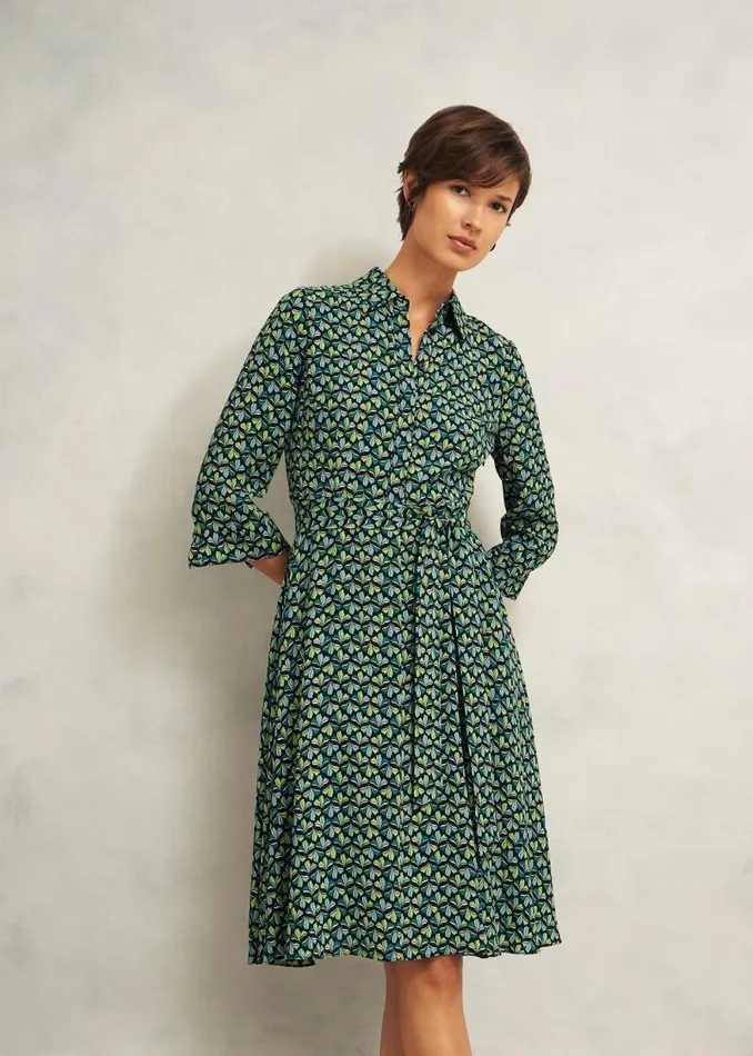 Women HOBBS Dresses and Jumpsuits Alex Dress Green Multi