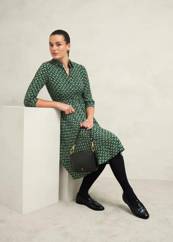 Women HOBBS Dresses and Jumpsuits Alex Dress Green Multi