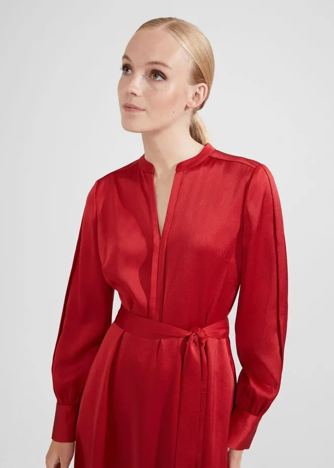 Women HOBBS Dresses and Jumpsuits Arlette Dress Currant Red