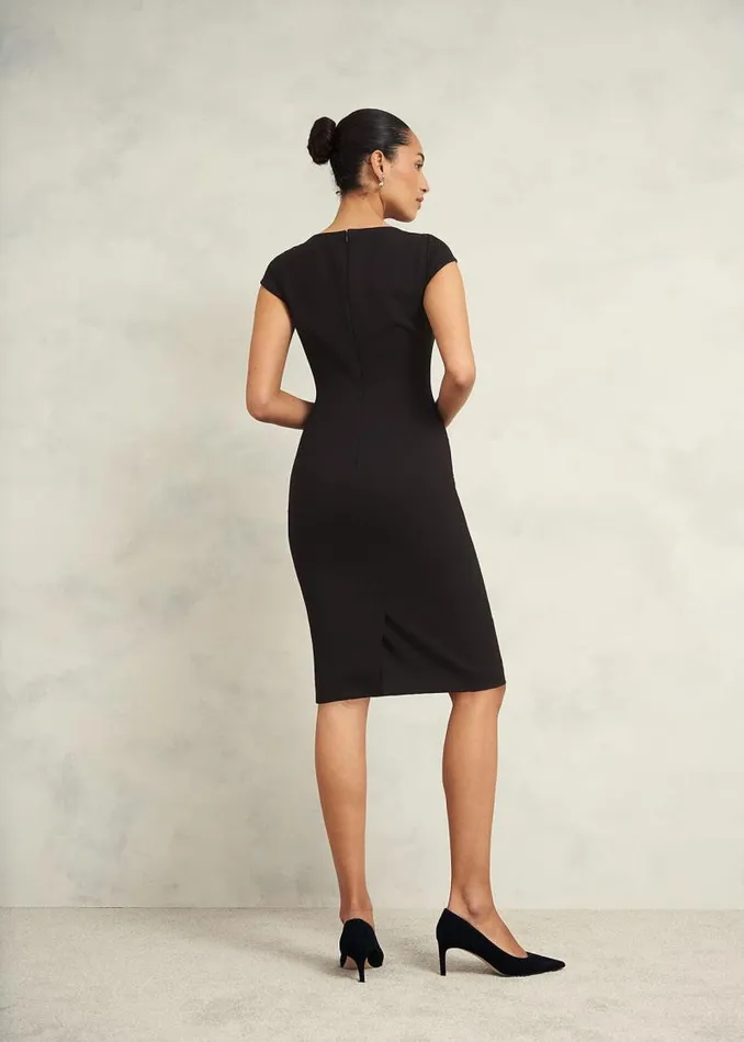 Women HOBBS Dresses and Jumpsuits Petite Mia Dress Black