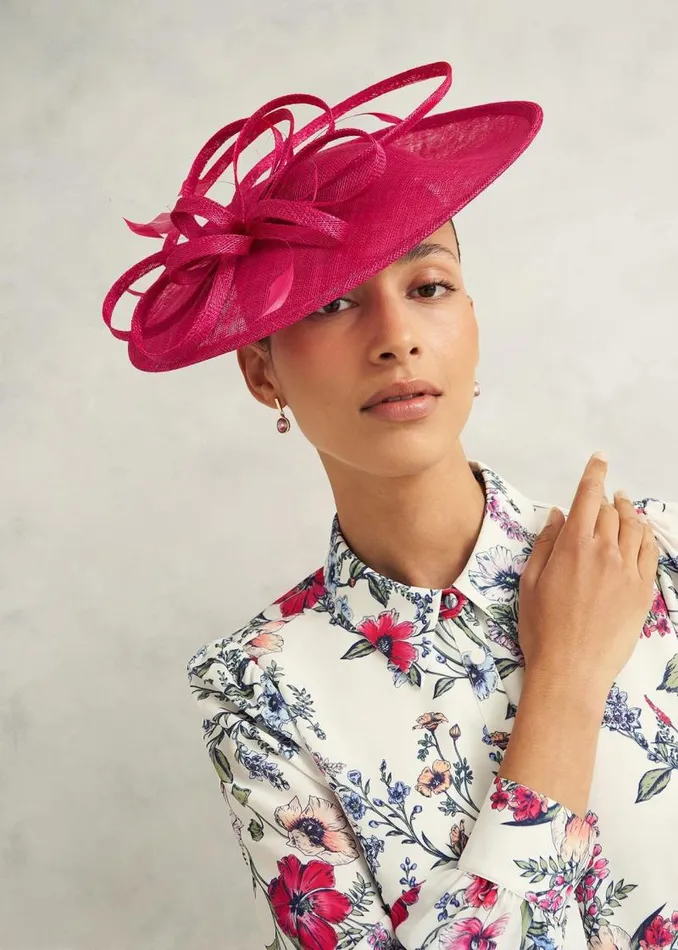 Women HOBBS Fascinators Freya Fascinator Zinnia Pink