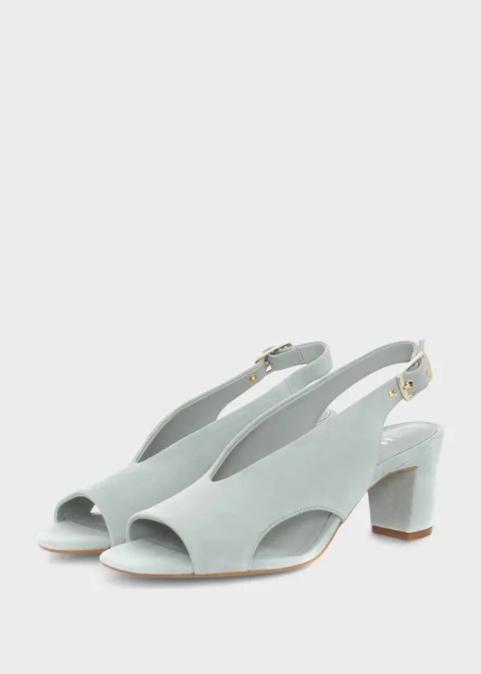 Women HOBBS Sandals Riley Suede Sandals Sage Green