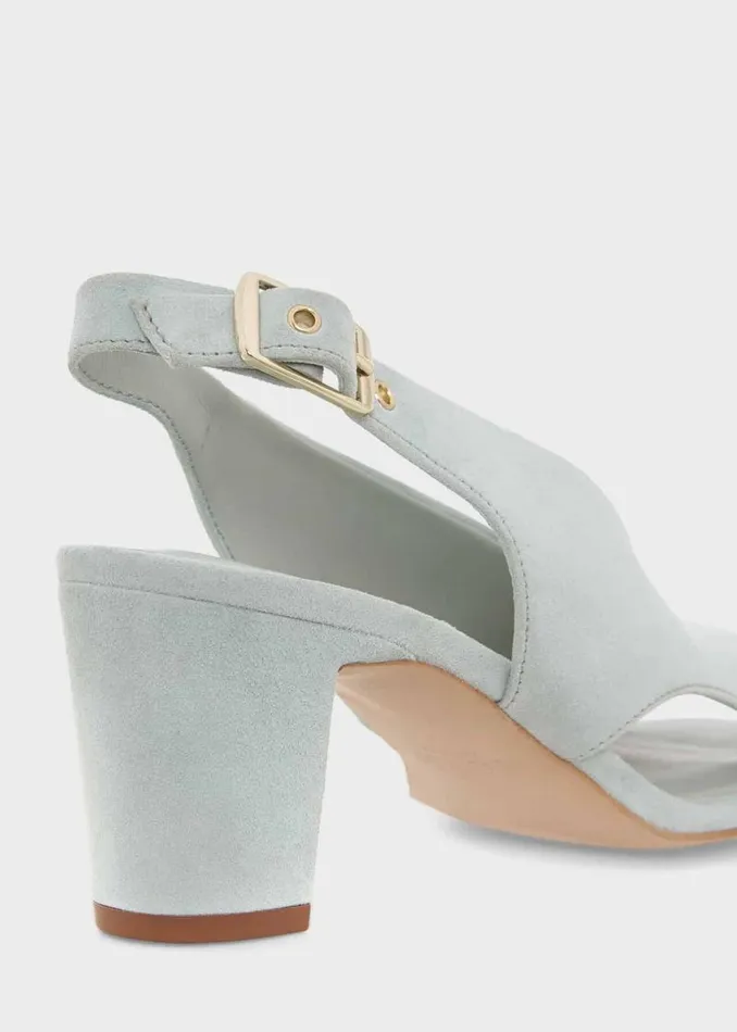 Women HOBBS Sandals Riley Suede Sandals Sage Green